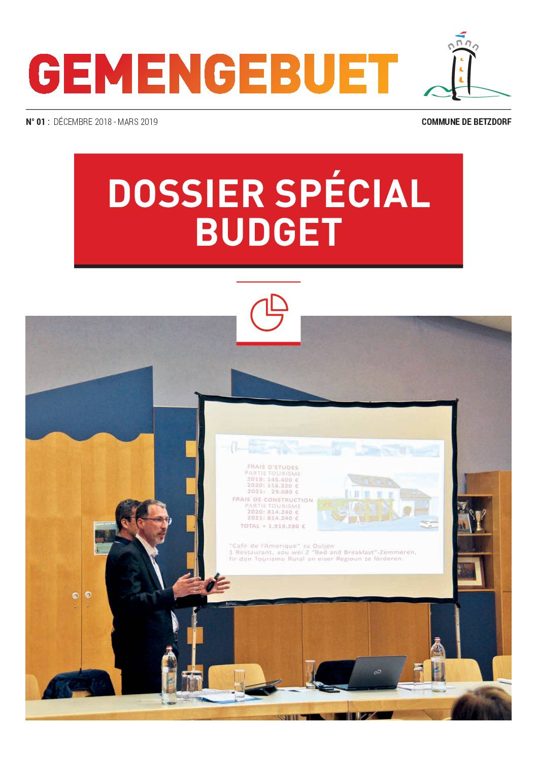 Gemengebuet - Dossier Spécial Budget 2019