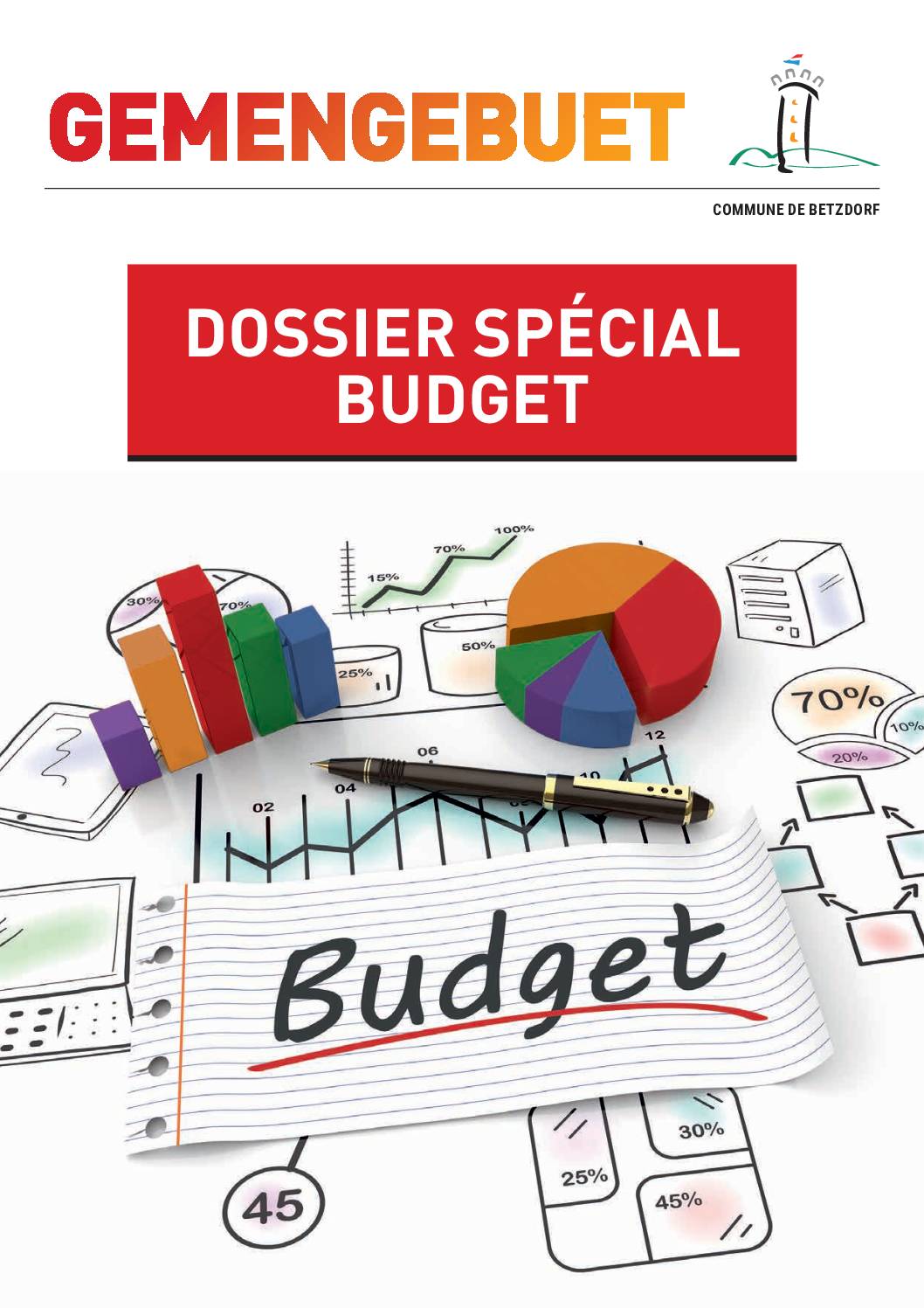 Gemengebuet - Dossier Spécial Budget 2021